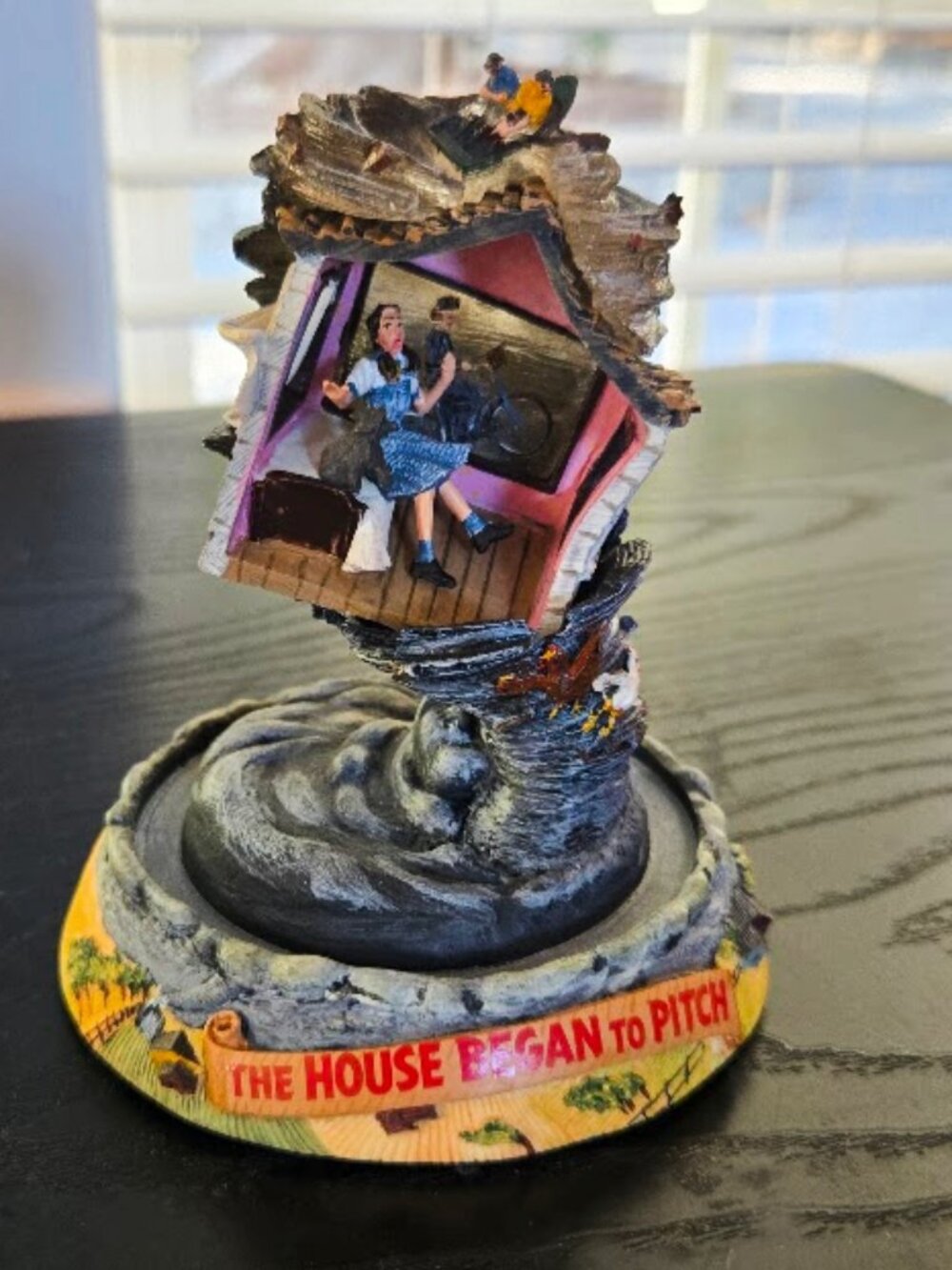 Limited Edition The Wizard Of Oz 1995 Music Box "The House Began To Pitch"